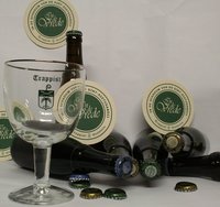 Beer cups and glass