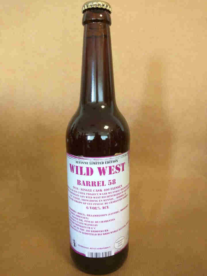 Alvinne Wild West Barrel 58 - Cervezas Especiales