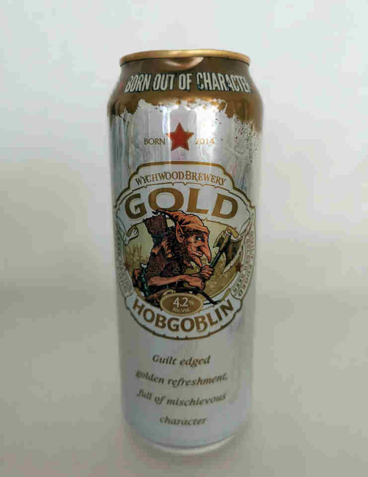 Hobgoblin Wychwood Gold Lata - Cervezas Especiales