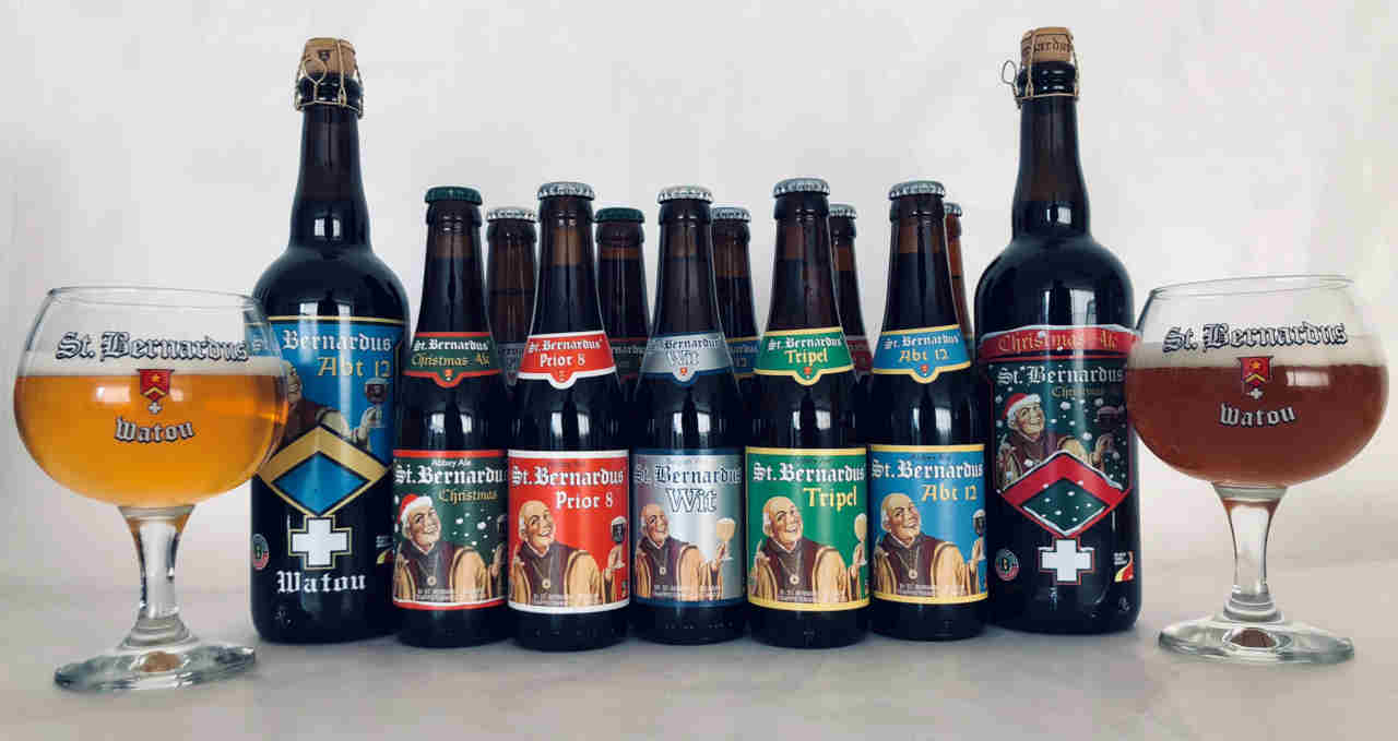 Pack St. Bernardus 12 Botellas + dos Copas - Cervezas Especiales