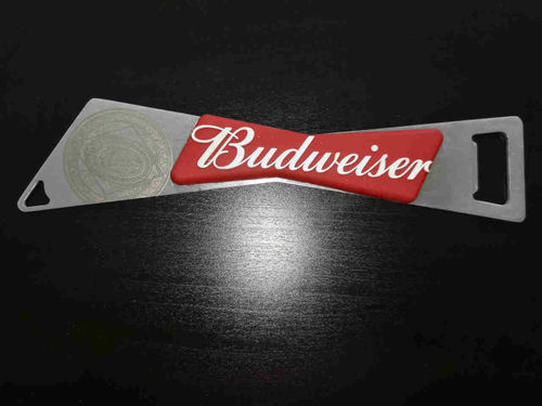 Abridor Budweiser Metal - plástico